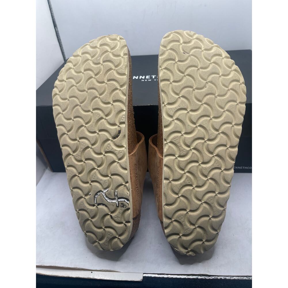 Birkenstock Women's Gizeh Big Buckle Oiled Leather Thong Sandals EUR 37- US 6.5 - Picture 6 of 10